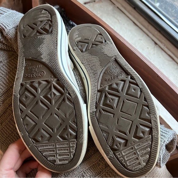 Converse White Sneakers - Picture 5 of 10